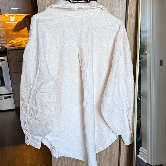 Free People White Button-Up Jacket - Picture 4 of 4